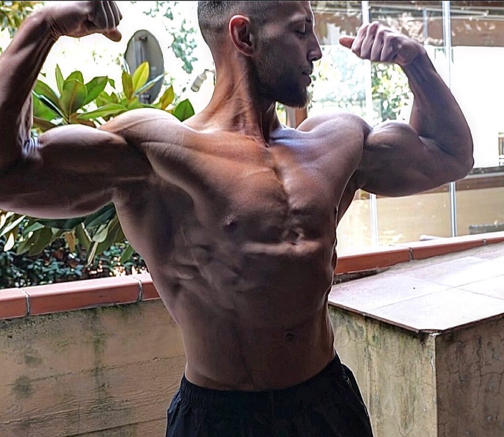 male personal trainer London body transformation muscular physique strength training Zack Fitness