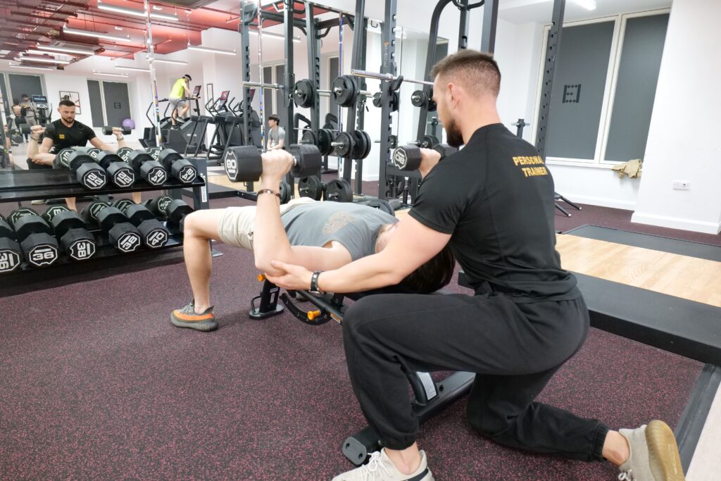 personal trainer London Gymbox Victoria training gym Central London weight loss strength training personal training session