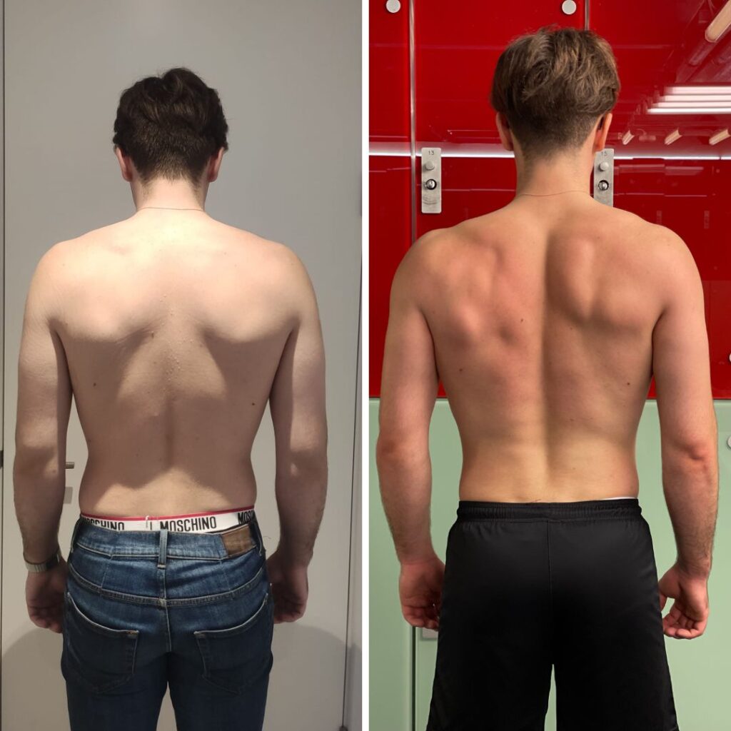 private personal training session focused on body transformation and strength development