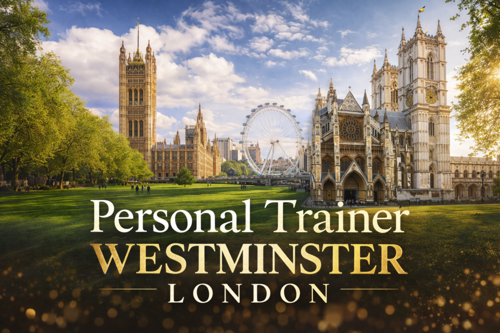 Personal trainer Westminster London private 1-to-1 coaching near Parliament and London Eye
