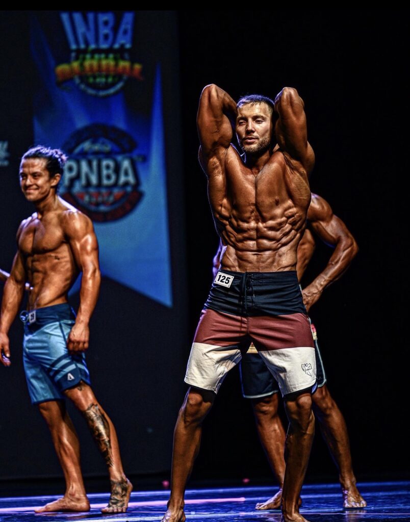 Claudiu Ionuț Zaharia competing in natural bodybuilding – Zack Fitness personal trainer London